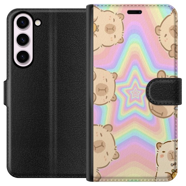 Samsung Galaxy S23+ Lommeboketui Kawaii Capybara Galaxy Søt A