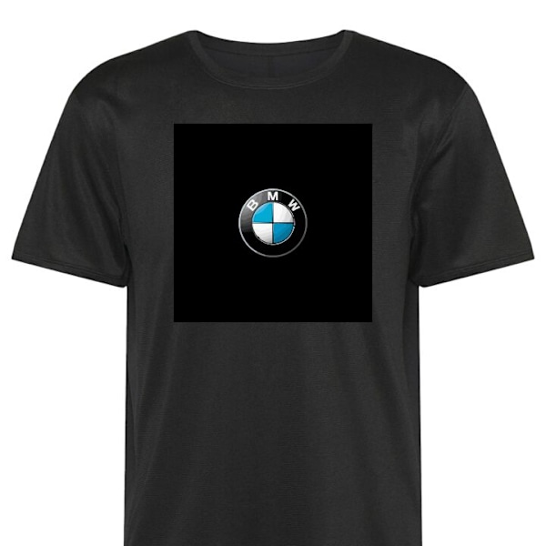 Trænings T-shirt | Sport T-shirt til Voksen BMW sort XX-Large