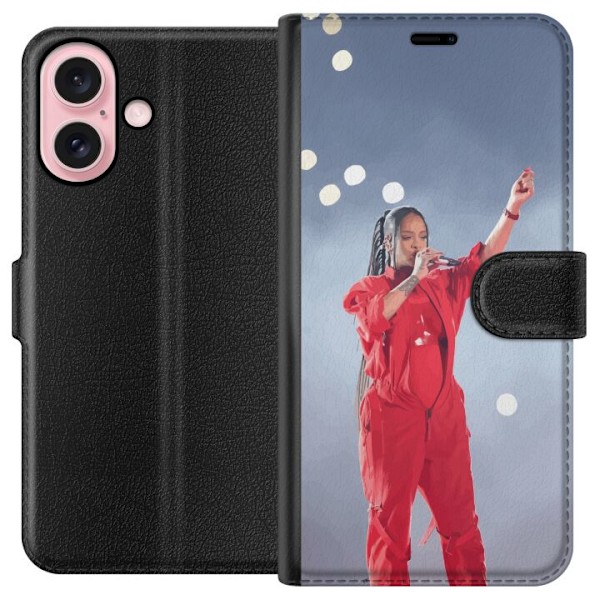 Apple iPhone 16 Lommeboketui Rihanna – Trendsetting Looks &