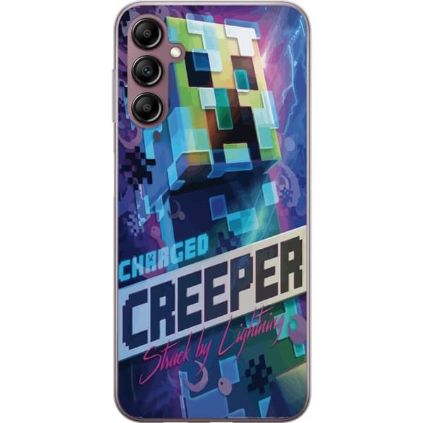 Kompatibelt Mobildeksel til Samsung Galaxy A14 5G Minecraft Creeper