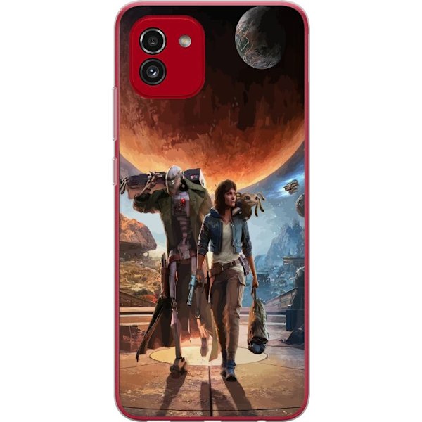 Samsung Galaxy A03 Genomskinligt Skal Star Wars Outlaws