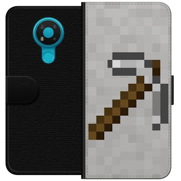 Nokia 3.4 Lommeboketui Minecraft Verktøy