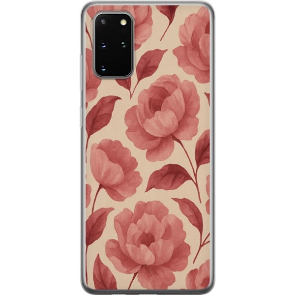 Samsung Galaxy S20+ Läpinäkyvä kuori Ruusun Kukinta