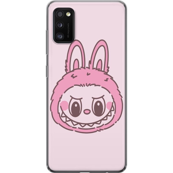 Samsung Galaxy A41 Gennemsigtig cover Labubu Dyrekreds Bunny Udgave