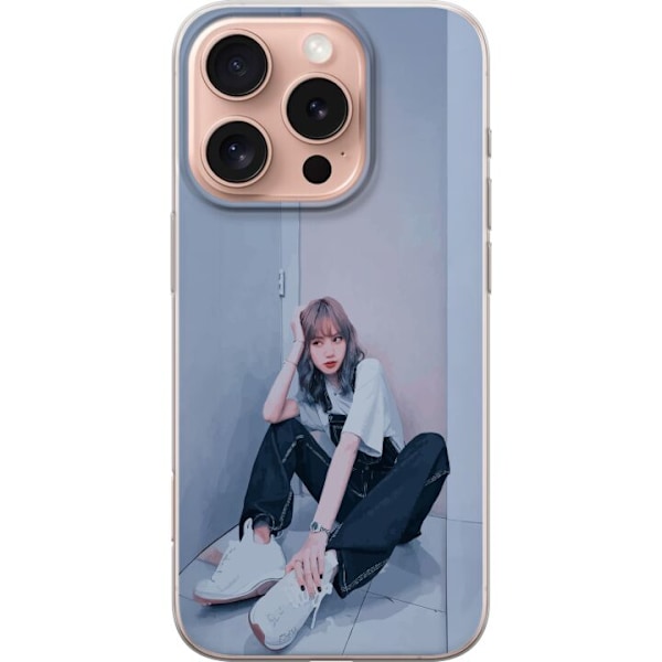 Apple iPhone 16 Pro Läpinäkyvä kuori Lisa from Blackpink – K-pop Style Icon
