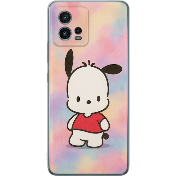 Motorola Moto G72 Gennemsigtig cover Kawaii Sanrio Pochacco