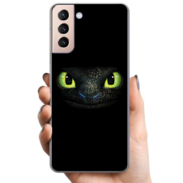 Samsung Galaxy S21 TPU Mobilskal Toothless