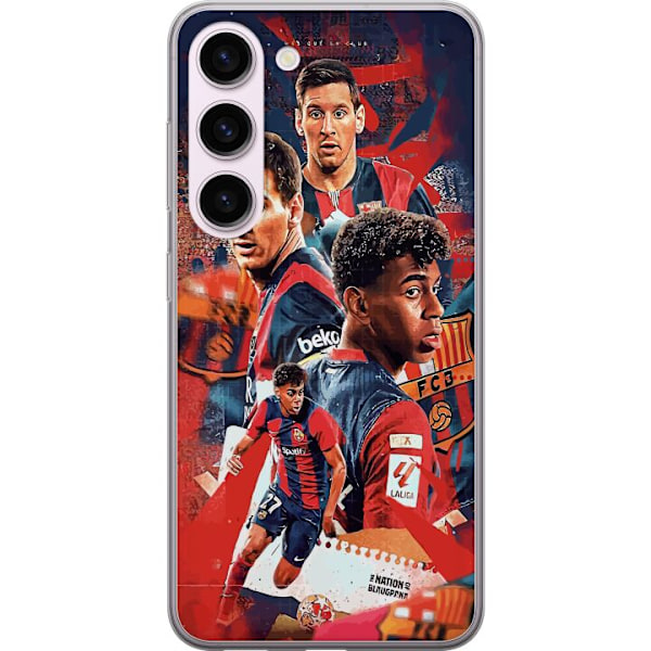 Samsung Galaxy S23 Gjennomsiktig deksel Yamal Lamine x Messi