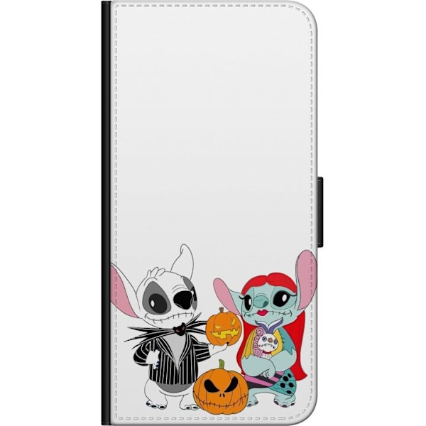 Xiaomi Redmi Note 9 Pro Tegnebogsetui Stitch familien addams