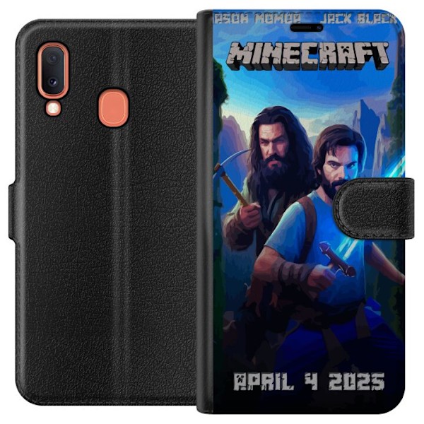 Samsung Galaxy A20e Plånboksfodral A Minecraft Movie