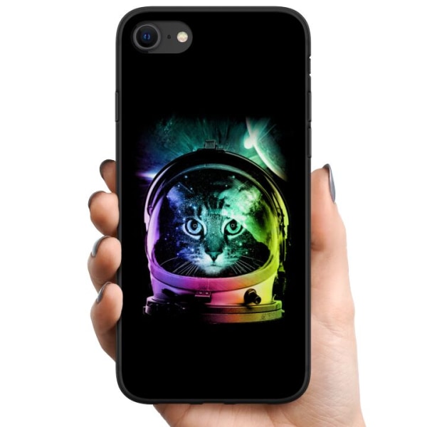Apple iPhone 8 TPU Mobilskal Space Cat