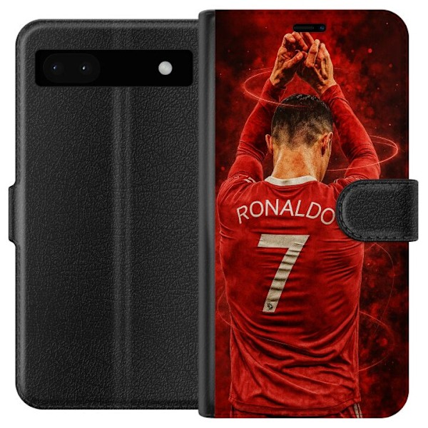 Google Pixel 6a Tegnebogsetui Ronaldo