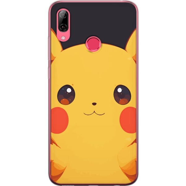 Huawei Y7 (2019) Läpinäkyvä kuori Pikachu