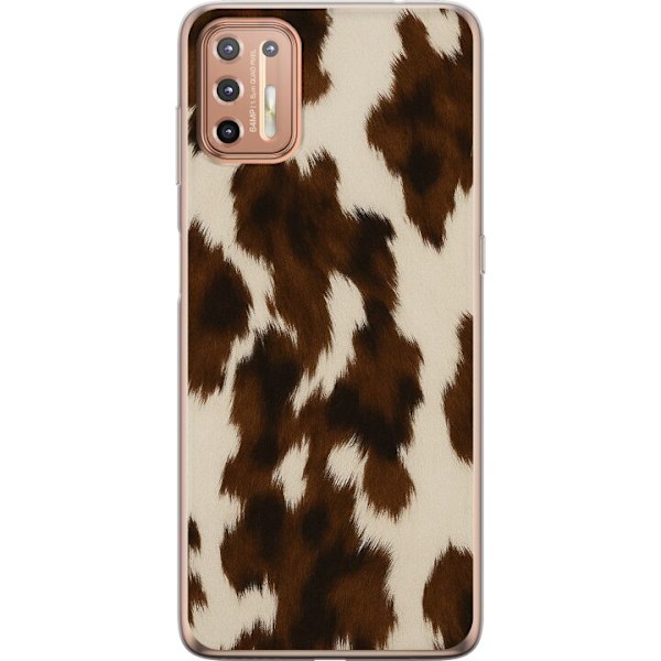 Motorola Moto G9 Plus Läpinäkyvä kuori Värisuihku