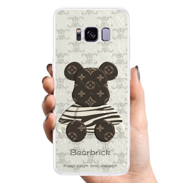 Samsung Galaxy S8 TPU Mobilcover Brun Bjørn