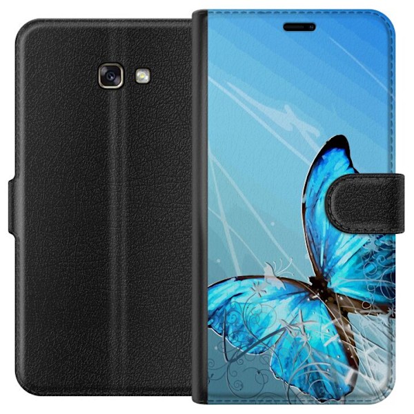 Samsung Galaxy A3 (2017) Tegnebogsetui Sommerfugl