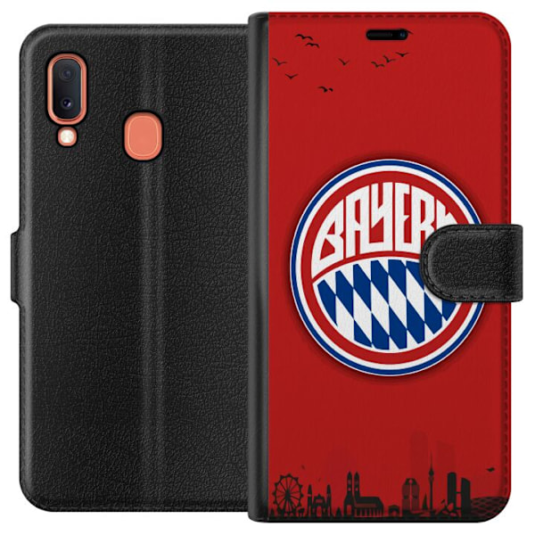 Samsung Galaxy A20e Tegnebogsetui FC Bayern München