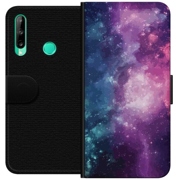 Huawei P40 lite E Lompakkokotelo Nebula