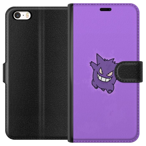 Apple iPhone 5 Plånboksfodral Gengar (Pokémon)