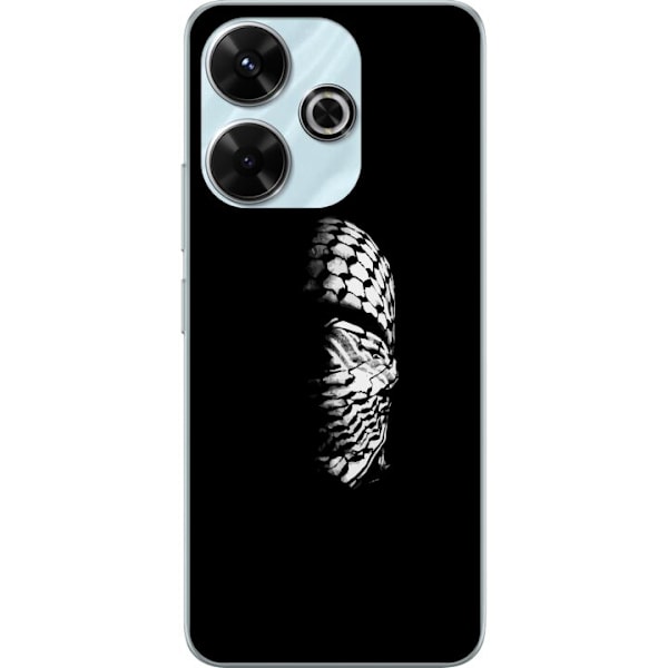 Xiaomi Redmi 13 Genomskinligt Skal Keffiyeh-mönster – klass