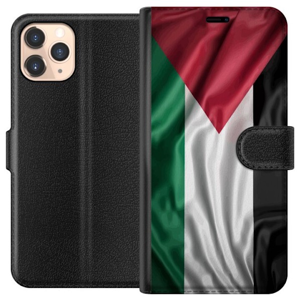 Apple iPhone 11 Pro Lompakkokotelo Palestiinan lippu – ikoni