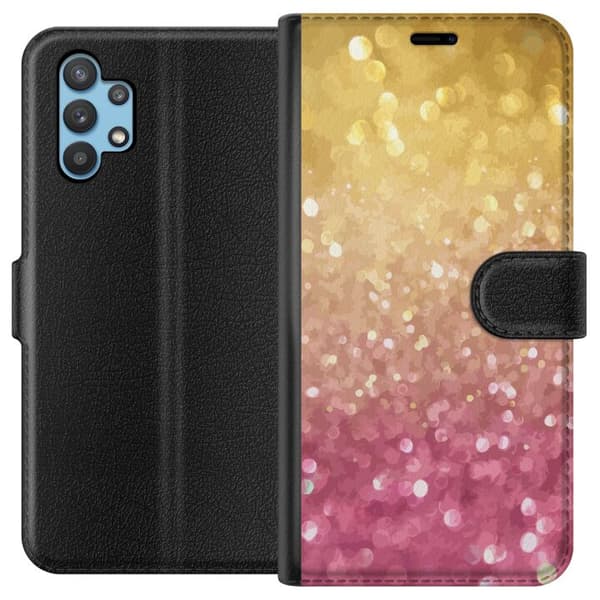 Kompatibelt Plånboksfodral till Samsung Galaxy A32 5G Glitter
