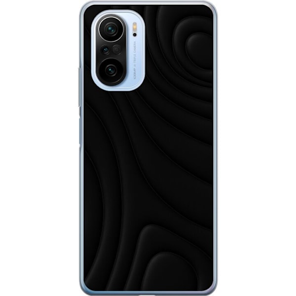 Xiaomi Mi 11i Läpinäkyvä kuori Tummat Aallot