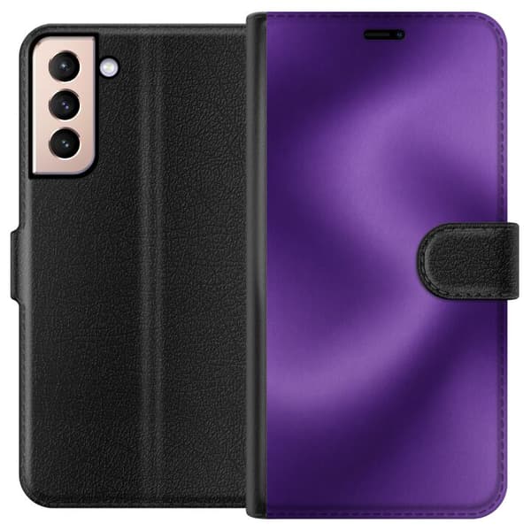 Kompatibel Tegnebogsetui til Samsung Galaxy S21 Lilla dis lilla