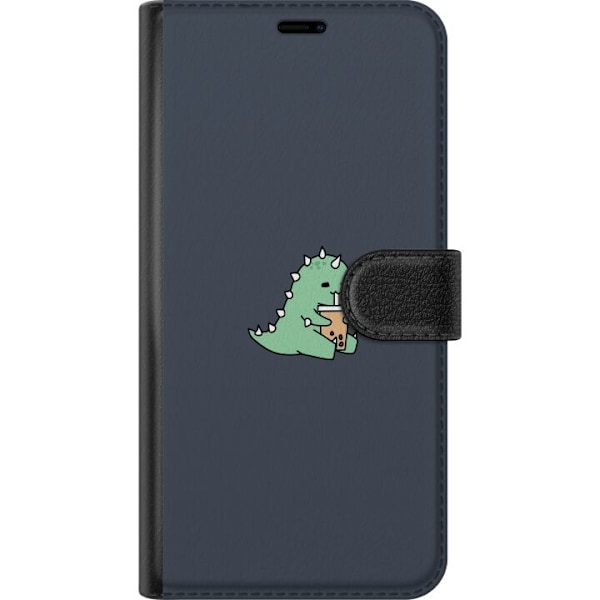 Apple iPhone 16e Lommeboketui Dinosaurie