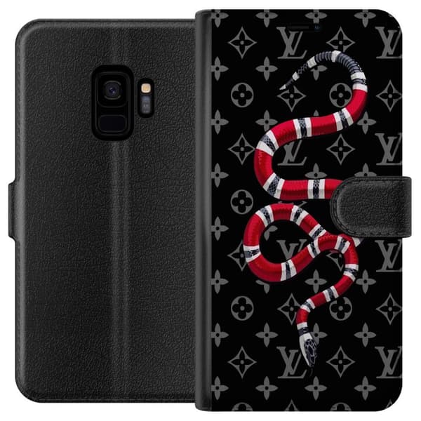 Kompatibel Tegnebogsetui til Samsung Galaxy S9 Slange