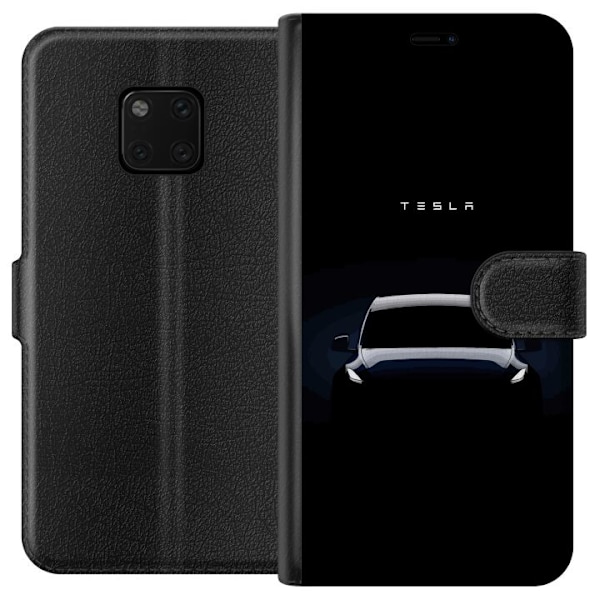 Huawei Mate 20 Pro Plånboksfodral Tesla