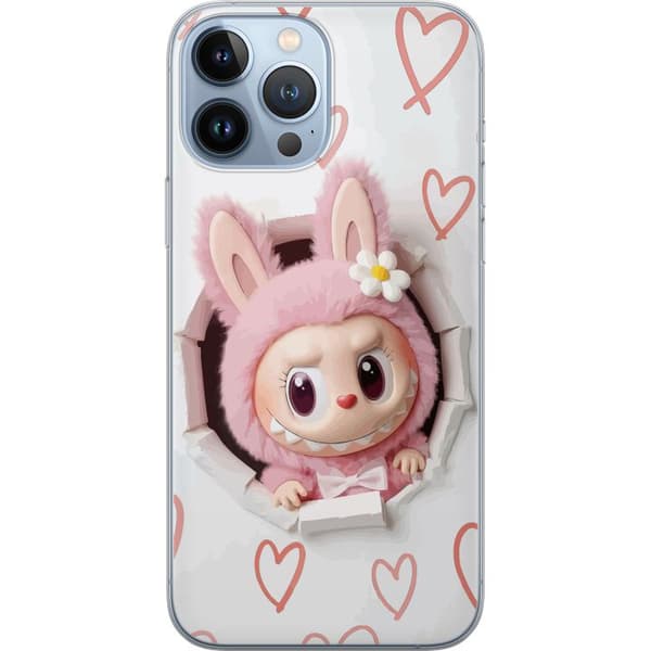 Kompatibelt Mobildeksel til Apple iPhone 13 Pro Max Vinylmonsterfigur, kawaii-utgave, samledukke