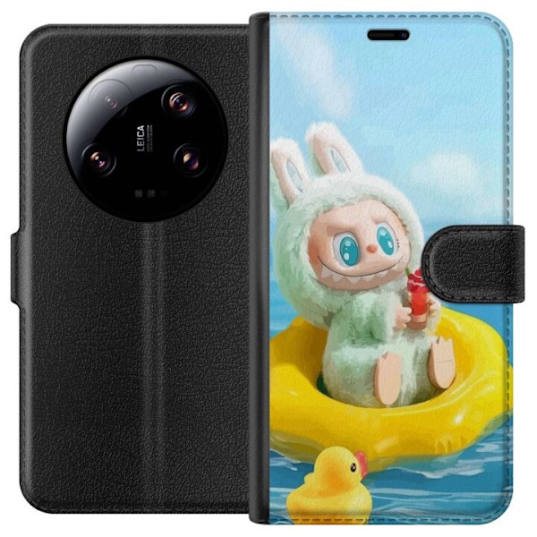 Xiaomi 13 Ultra Tegnebogsetui Labubu Macaron-serie