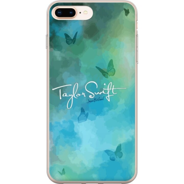 Apple iPhone 8 Plus Läpinäkyvä kuori Taylor Swift