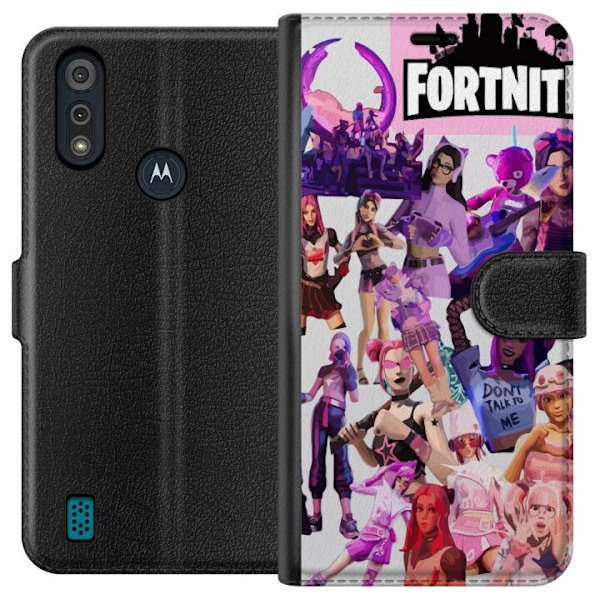 Motorola Moto E6i Lompakkokotelo Fortnite