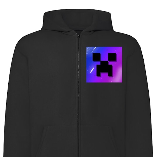 Zip-Hettegenser | Hettegenser med Glidelås for Voksne Minecra