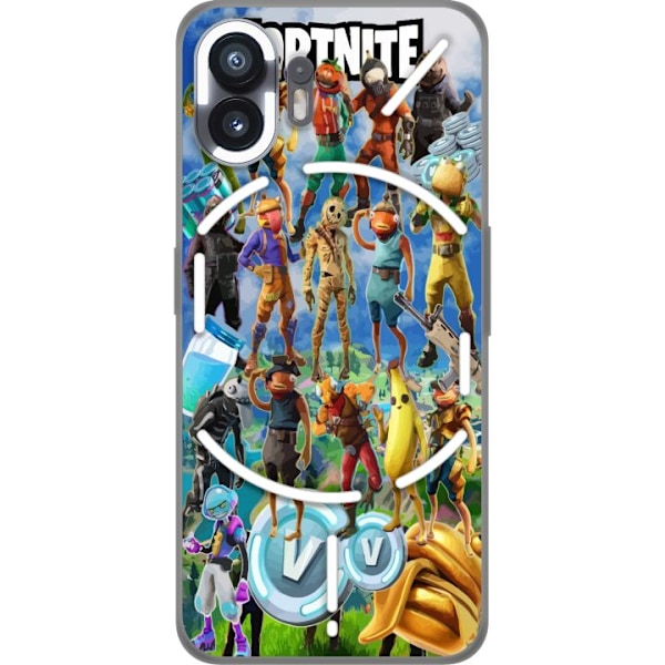 Nothing Phone (2) Läpinäkyvä kuori Fortnite