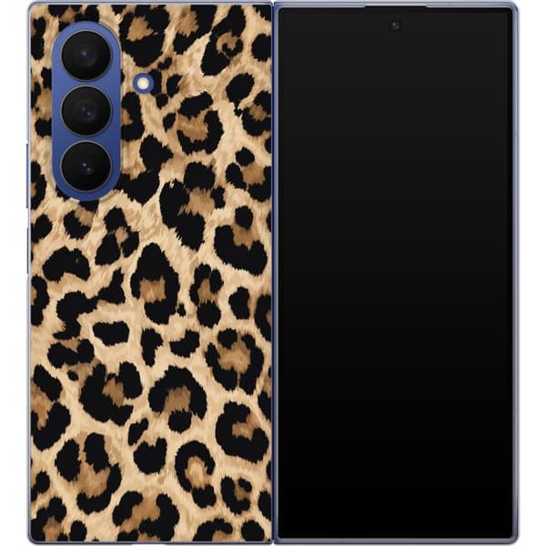 Kompatibelt Mobildeksel til Samsung Galaxy Z Fold8 Ultra Brune leopardflekker brun