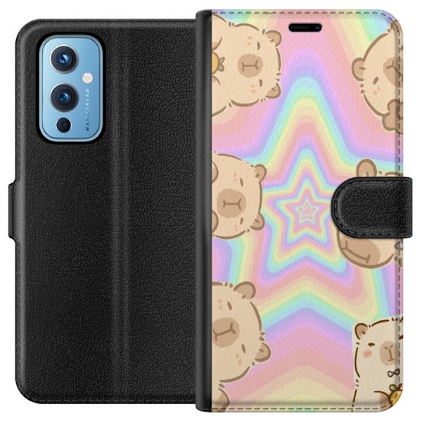 OnePlus 9 Tegnebogsetui Kawaii Capybara Galaxy Sød Anime Dyr