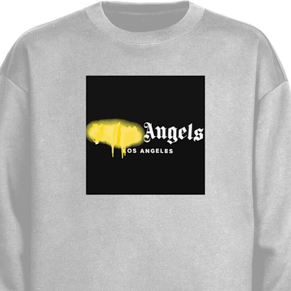 Sweatshirt för Vuxen | Klassisk Collegetröja Palm Angels grå M