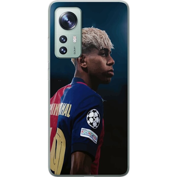 Xiaomi 12 Läpinäkyvä kuori Lamine Yamal - Barcelonan ihmelapsi fokuksessa