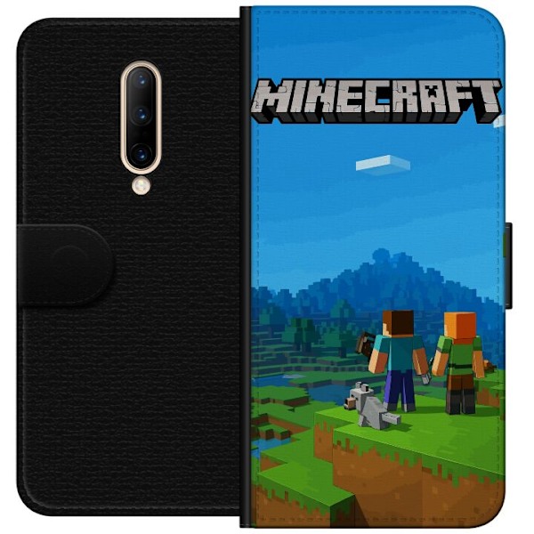 OnePlus 7 Pro Tegnebogsetui Minecraft Key Art