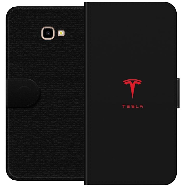 Samsung Galaxy J4+ Lompakkokotelo Tesla