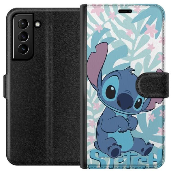 Kompatibel Tegnebogsetui til Samsung Galaxy S21+ 5G Stitch logo