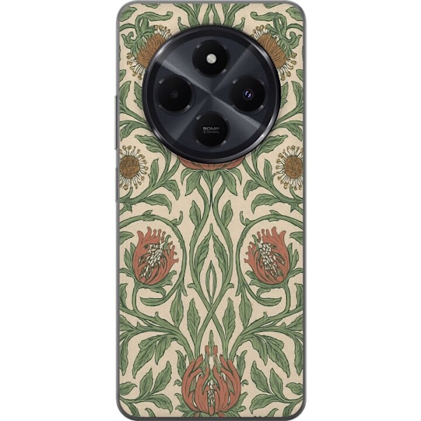 Xiaomi Redmi A4 Gennemsigtig cover Blad Detaljer