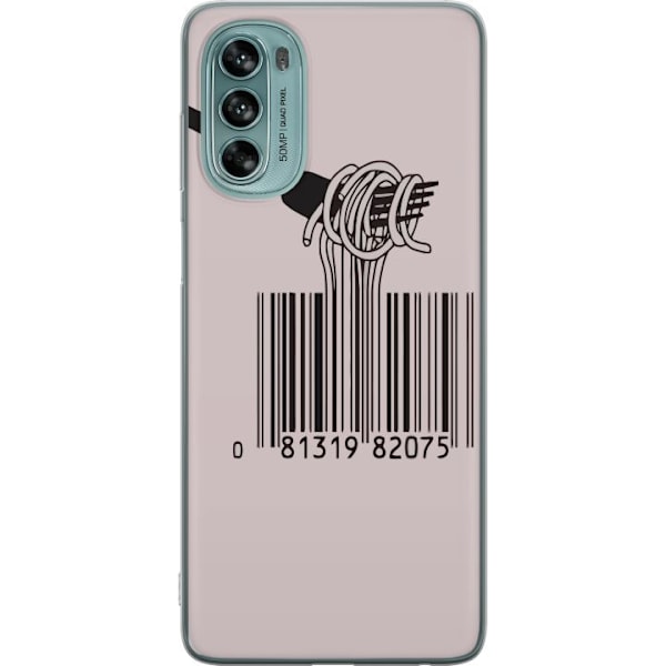 Motorola Moto G62 5G Läpinäkyvä kuori Pasta Koodi