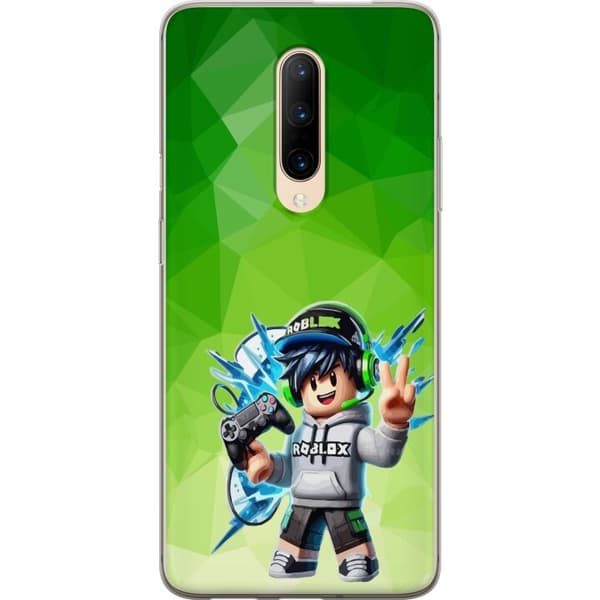 Kompatibelt Mobildeksel til OnePlus 7 Pro Spelande avatarfigur grønn