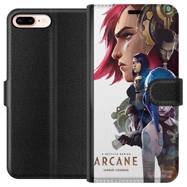 Apple iPhone 8 Plus Tegnebogsetui League of Legends