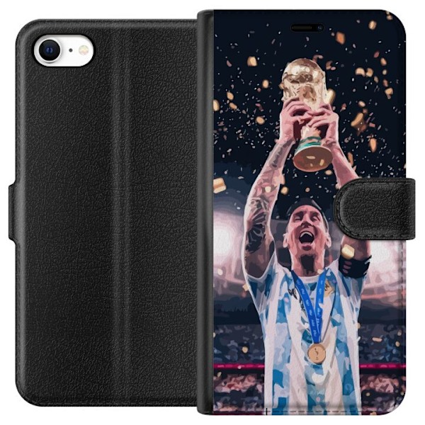 Apple iPhone 6 Tegnebogsetui Messi