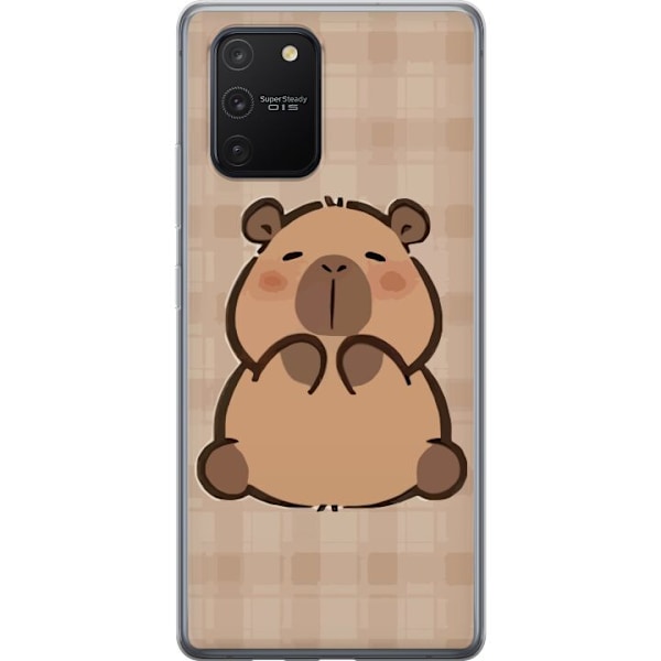 Samsung Galaxy S10 Lite Genomskinligt Skal Mobilskal kawaii capybara flera figurer japansk stil
